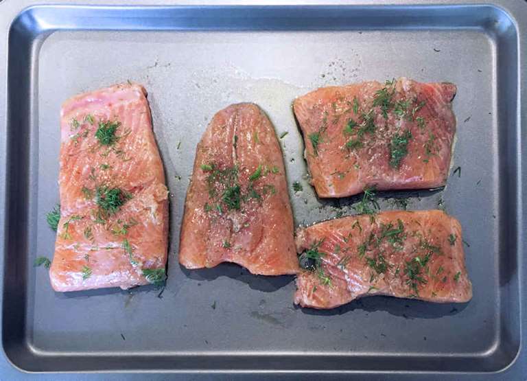 Oven Steamed Sea Trout Recipe Cuisine Fiend